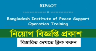 BIPSOT Job Circular 2023