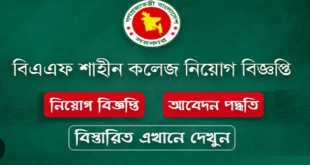 BAF Shaheen College Job Circular 2024