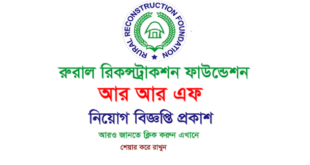 Rural Reconstruction Foundation Job Circular 2024