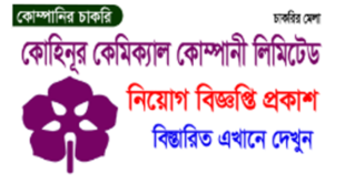 Kohinoor Chemical Company Ltd Job Circular 2025