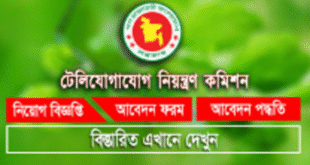 Bangladesh Telecommunication Regulatory Commission (BTRC) Job Circular 2025