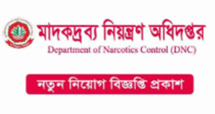 Department of Narcotics Control Job Circular 2025